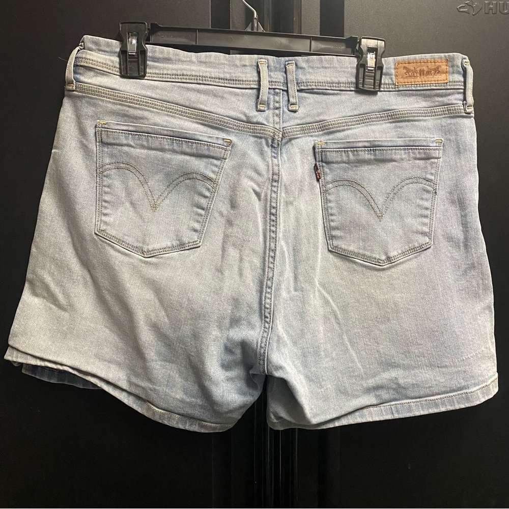 Levi's Women's Classic Light Blue Jean Shorts